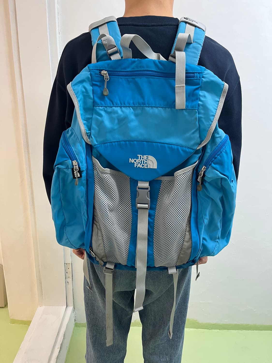 노스페이스 블루 백팩 🌀 상품이미지2