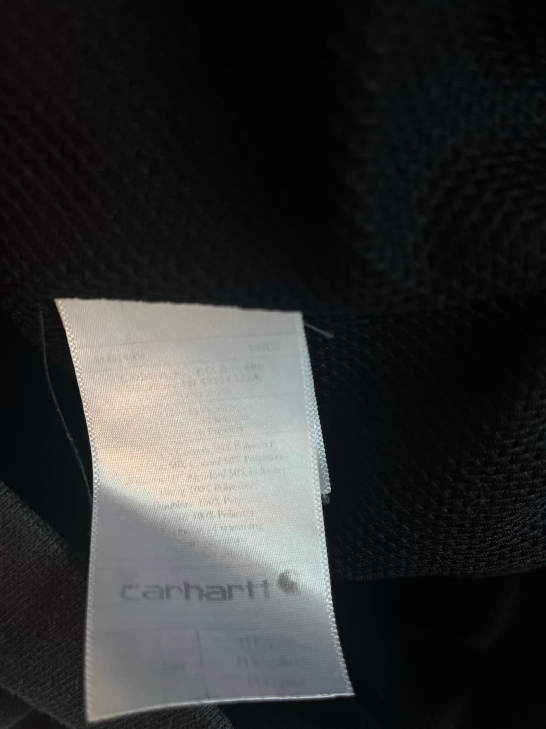 칼하트 미드웨이트 후드집업 블랙 (M size) 상품이미지6