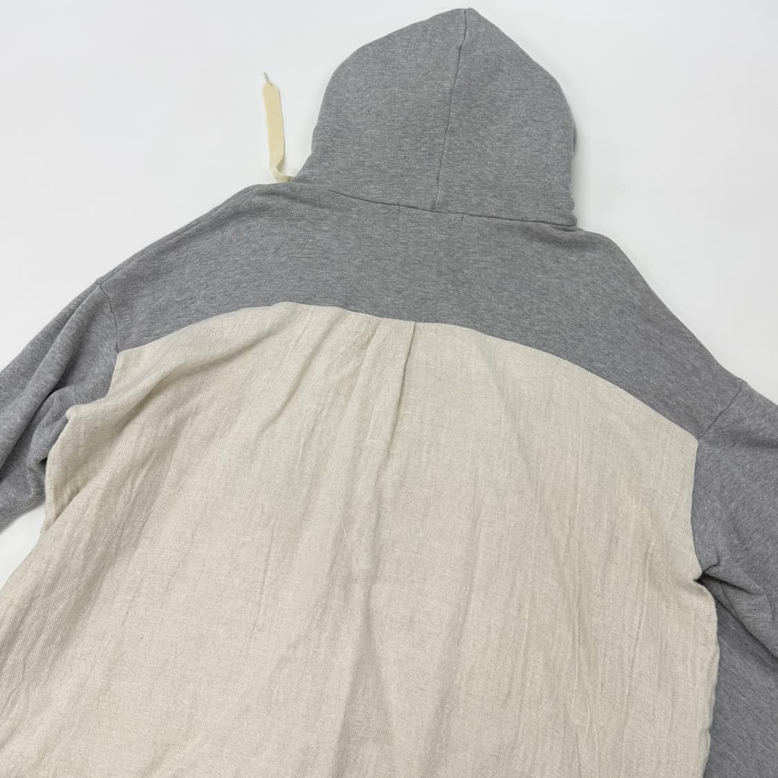 Gomme shirt mixed hoodie 상품이미지7