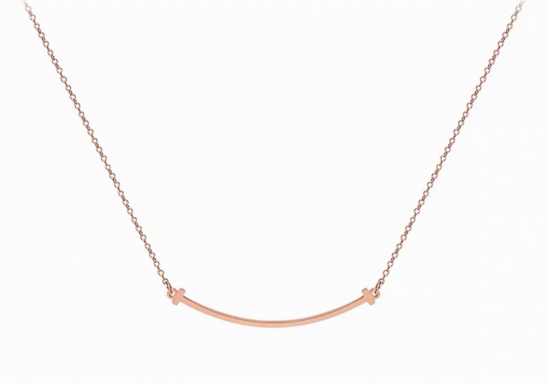 티파니앤코 스마일 팬던트 목걸이 로즈골드 상품이미지6