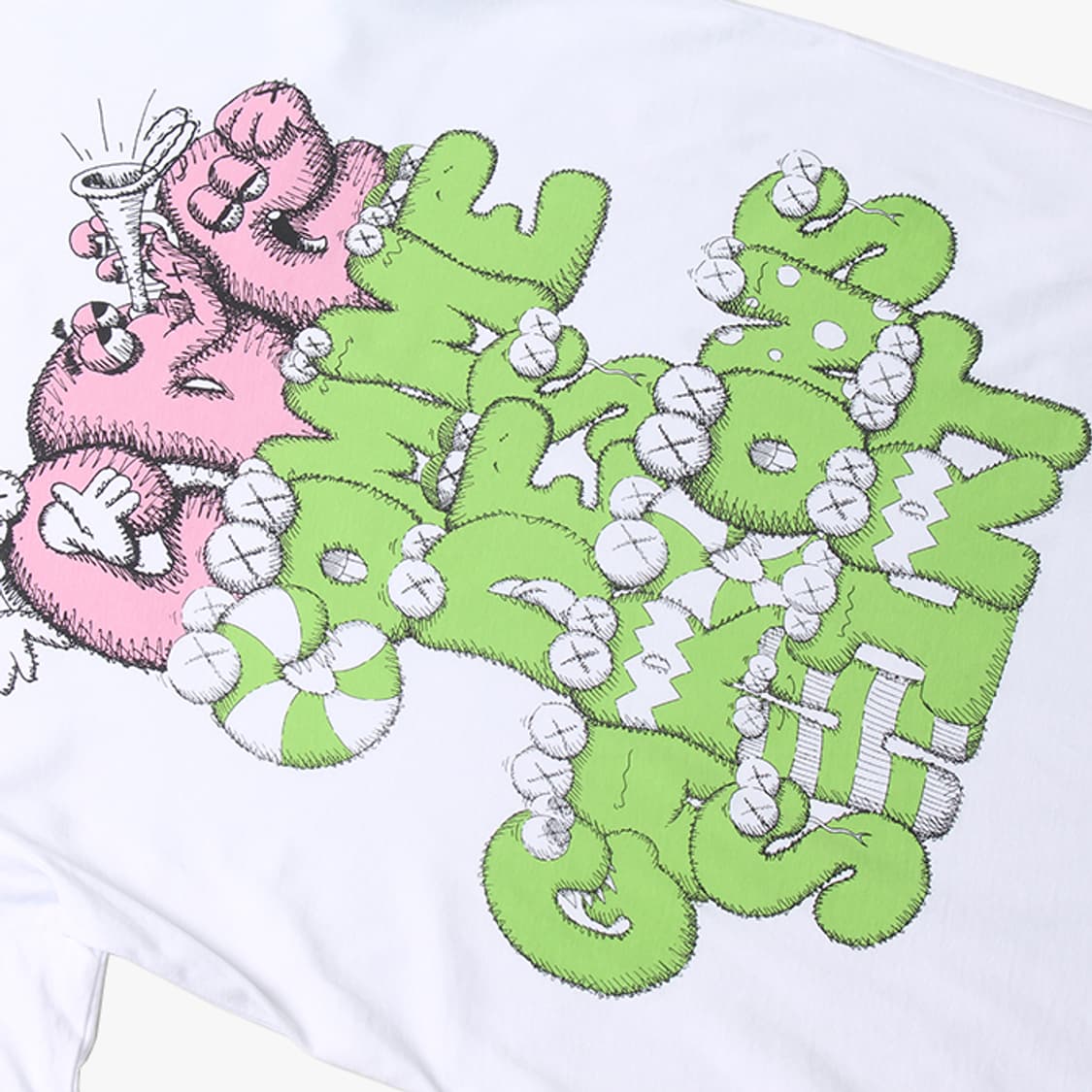  CDG X KAWS "White T-Shirts" 상품이미지3