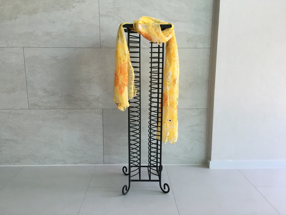 floral chiffon scarf 상품이미지1
