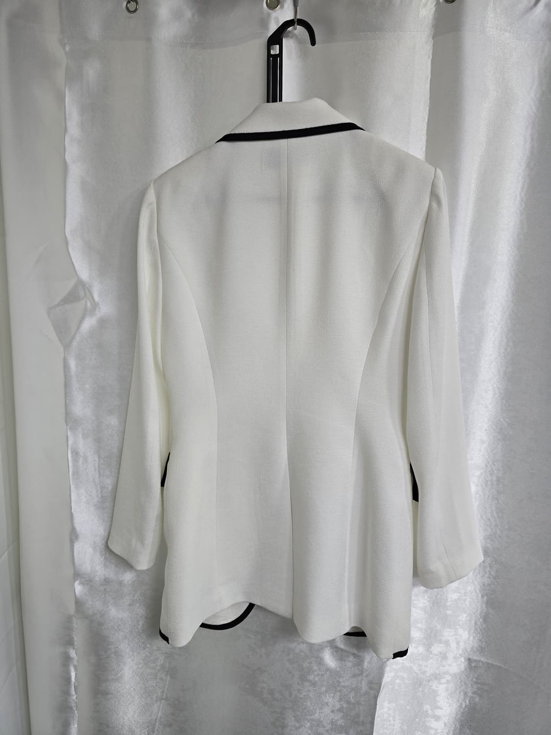 모조에스핀 화이트 배색 자켓 (1739) 상품이미지2