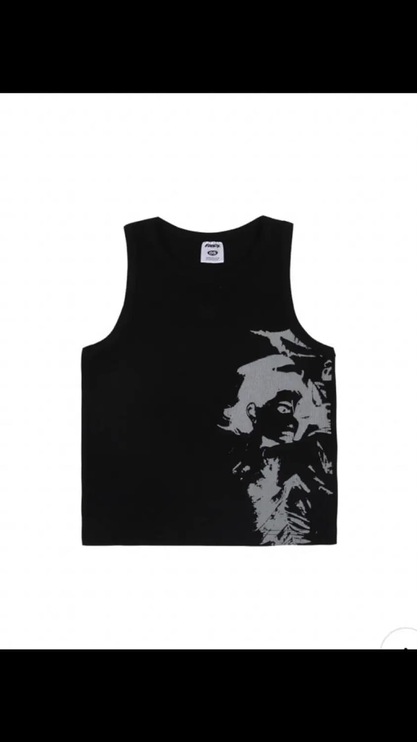 네스티팬시클럽 팬시 델핀 슬리브리스 (BLACK) 상품이미지1