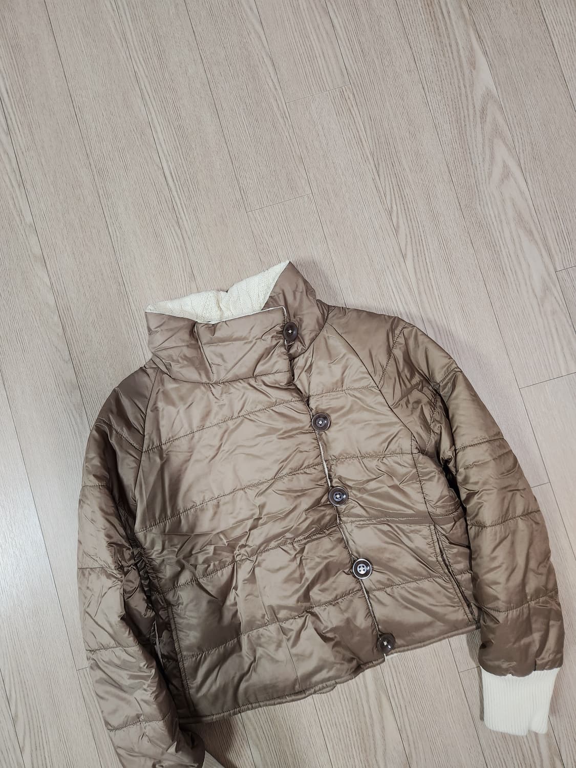 빔즈 하트 리버시블 숏 더블 재킷 상품이미지2