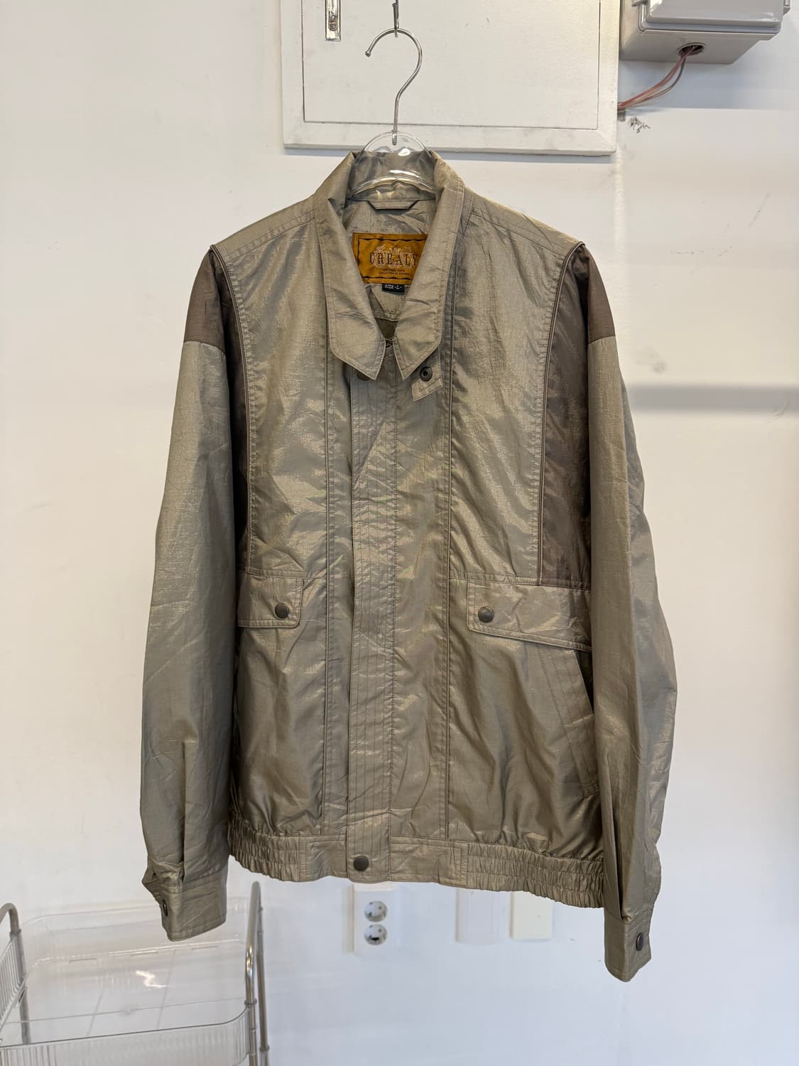 CREALY glossy brown jk 상품이미지3