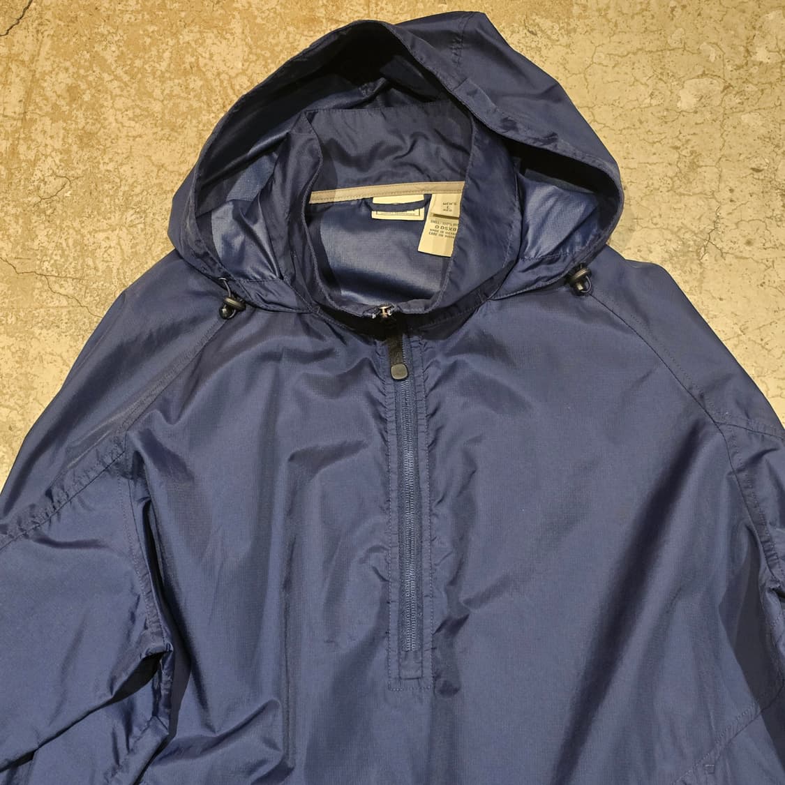 90s L.L.Bean 네이비 후드 아노락 상품이미지2