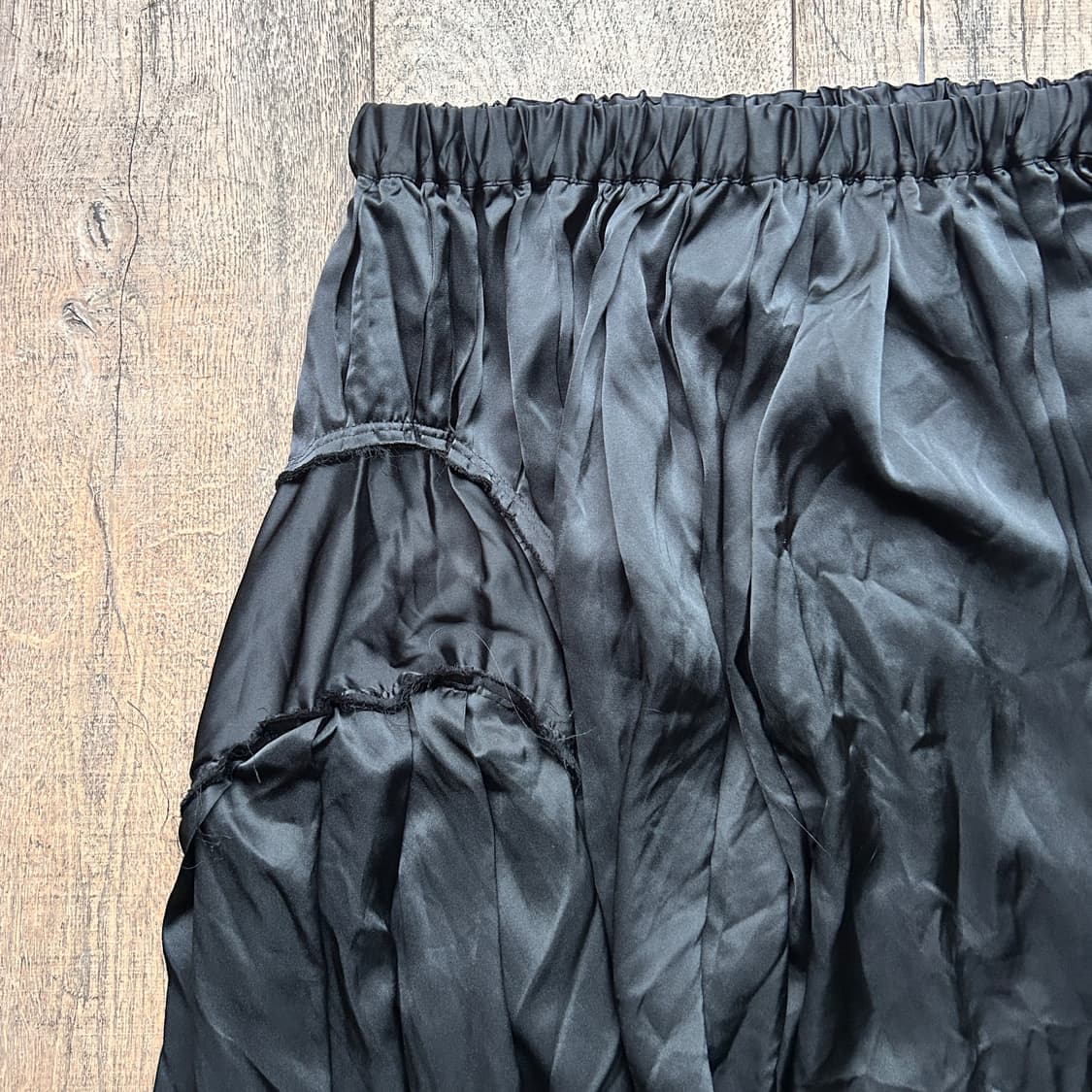 Distressed Panel Layer Skirt 상품이미지5