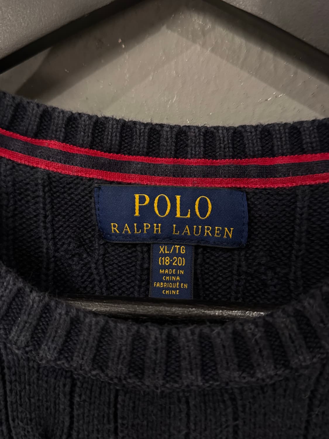 폴로랄프로렌 케이블 코튼 니트  상품이미지4