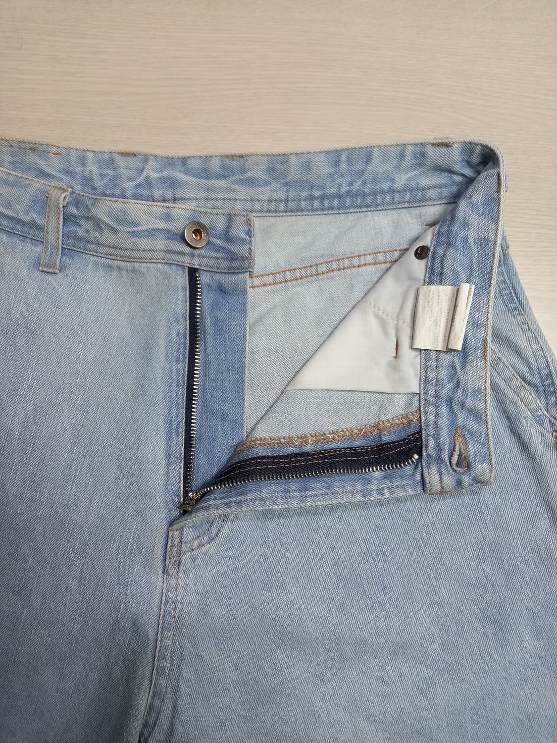 30 Magoodgan 빈티지 데님 버뮤다 연청 30-227 상품이미지4