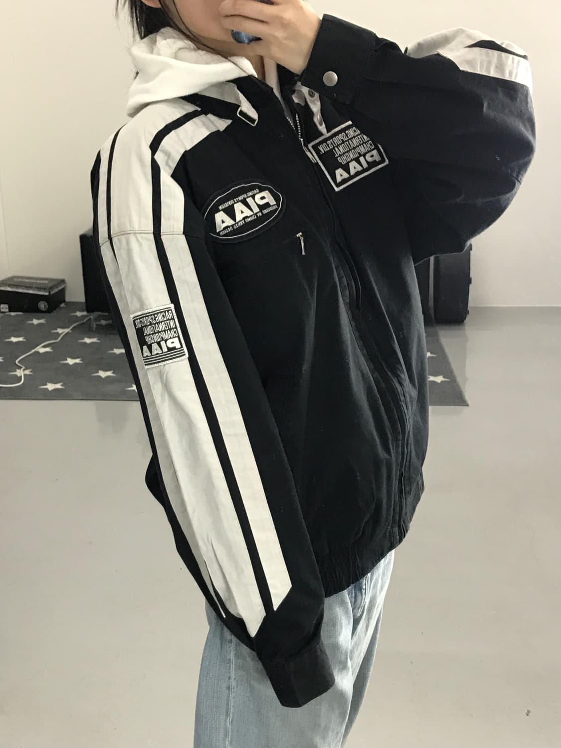 00’s 피아 모터스 레이싱 스포츠자켓 상품이미지4