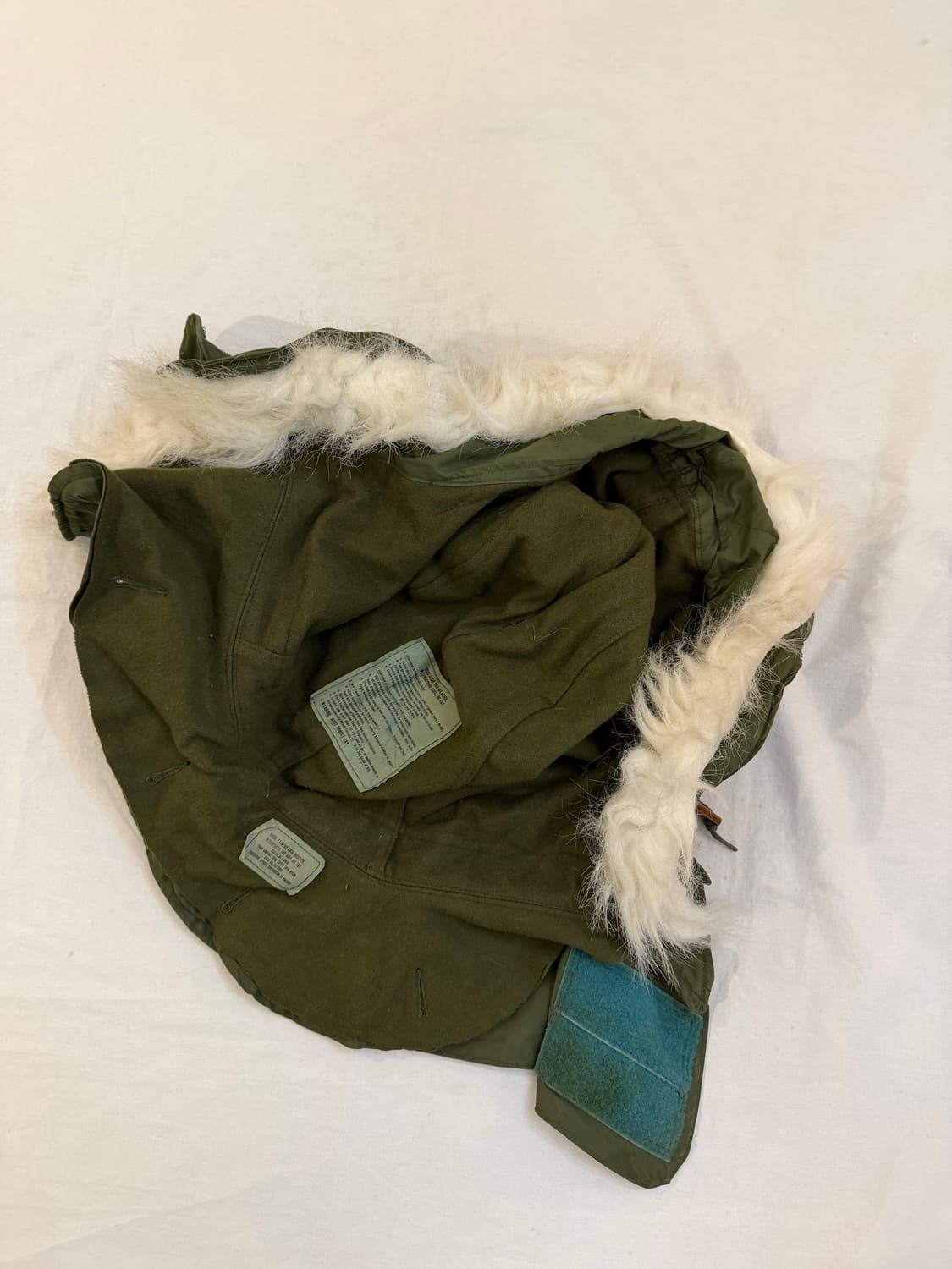 US ARMY OG m65 피쉬테일 개파카 후드 상품이미지3