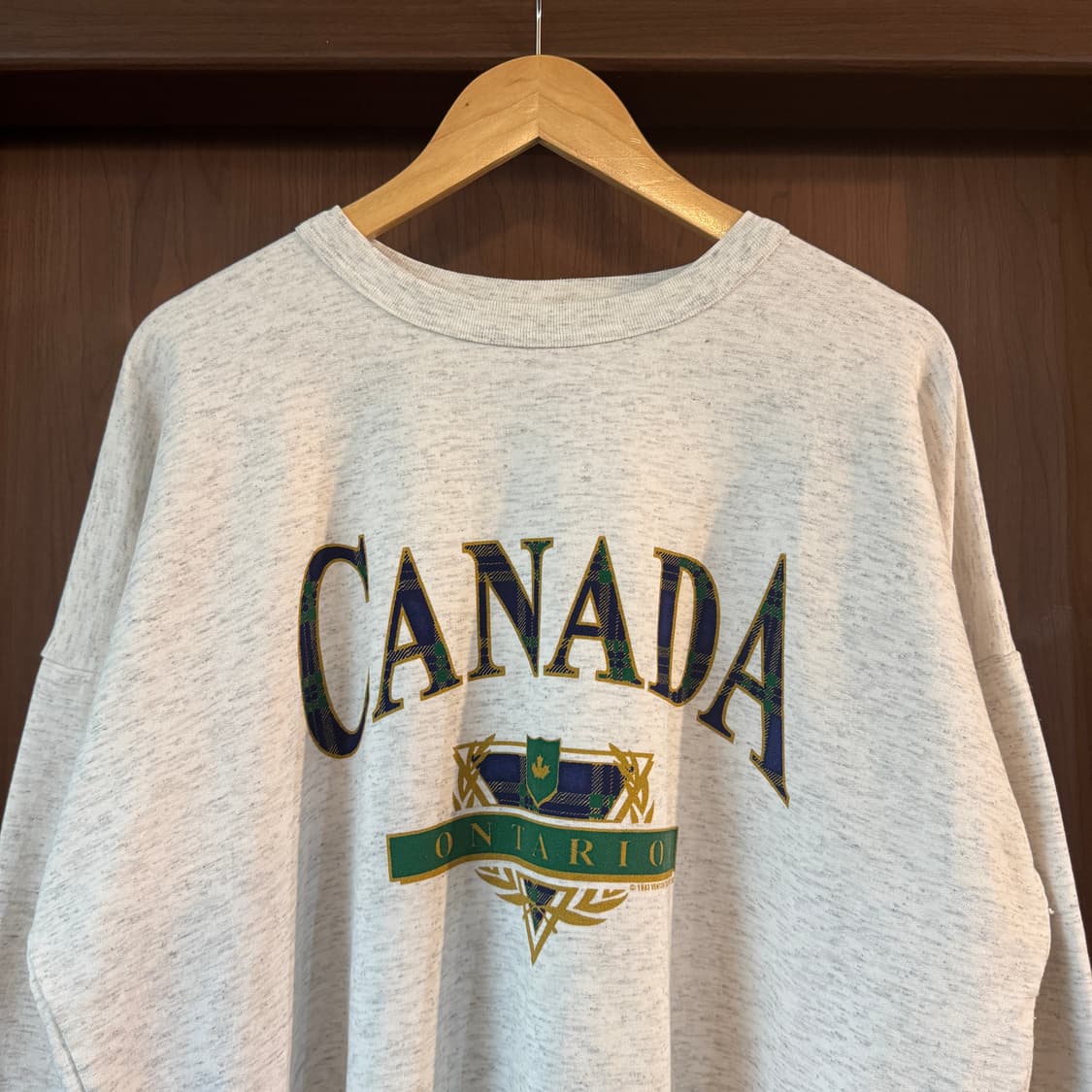 90s캐나다 온타리오 프린팅맨투맨 L 상품이미지2