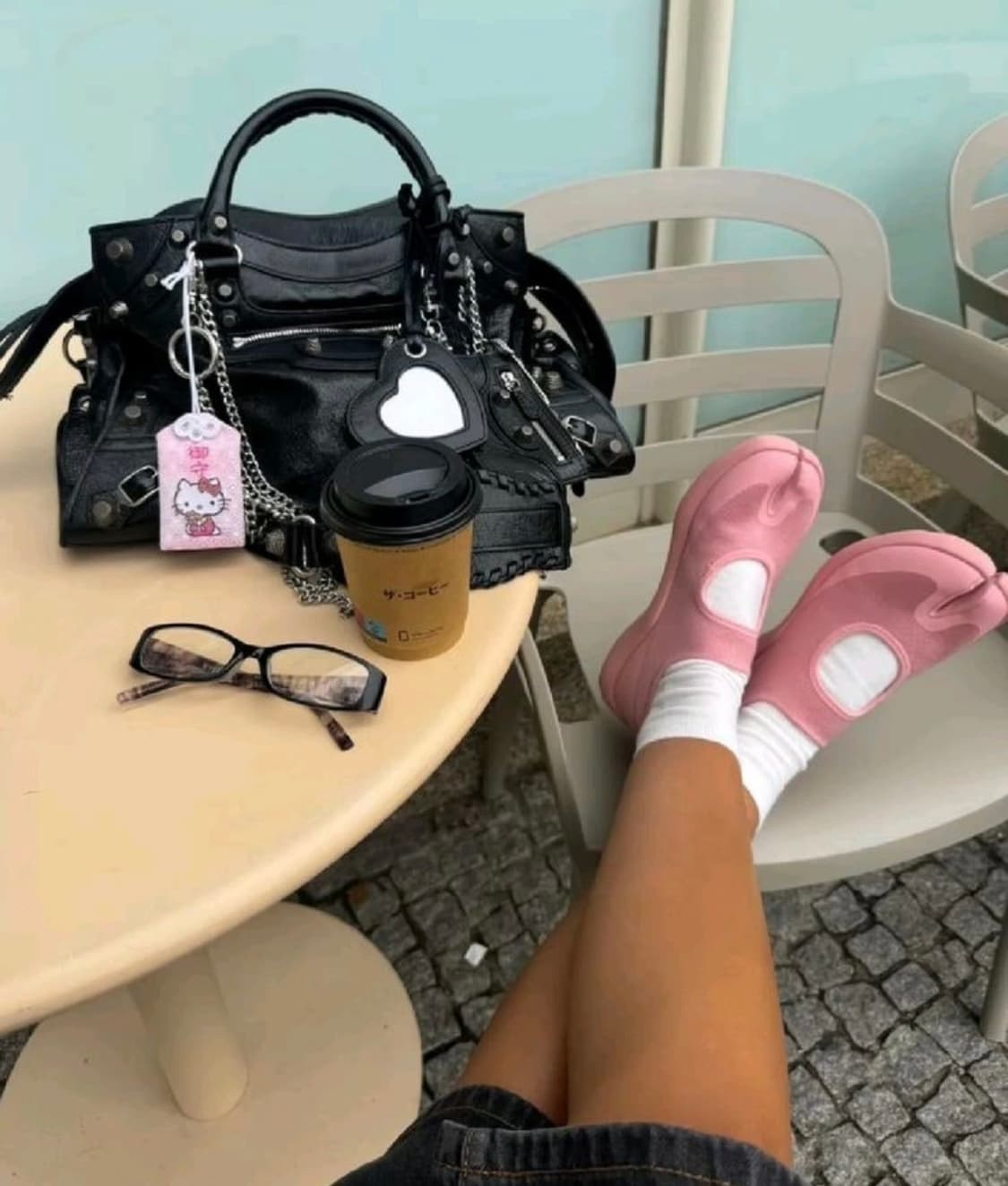 발렌시아가 네오 카골 시티 핸드백 블랙 라지 상품이미지7