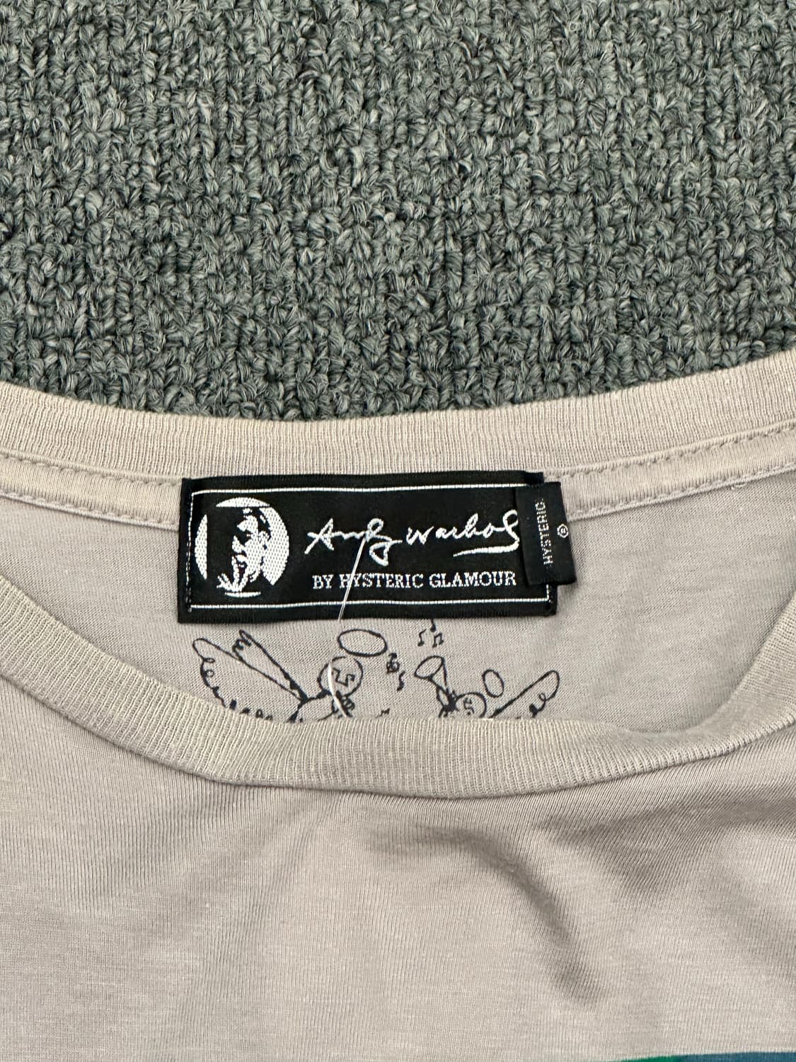 M)히스테릭 글래머 앤디워홀 그래픽 반팔 상품이미지3