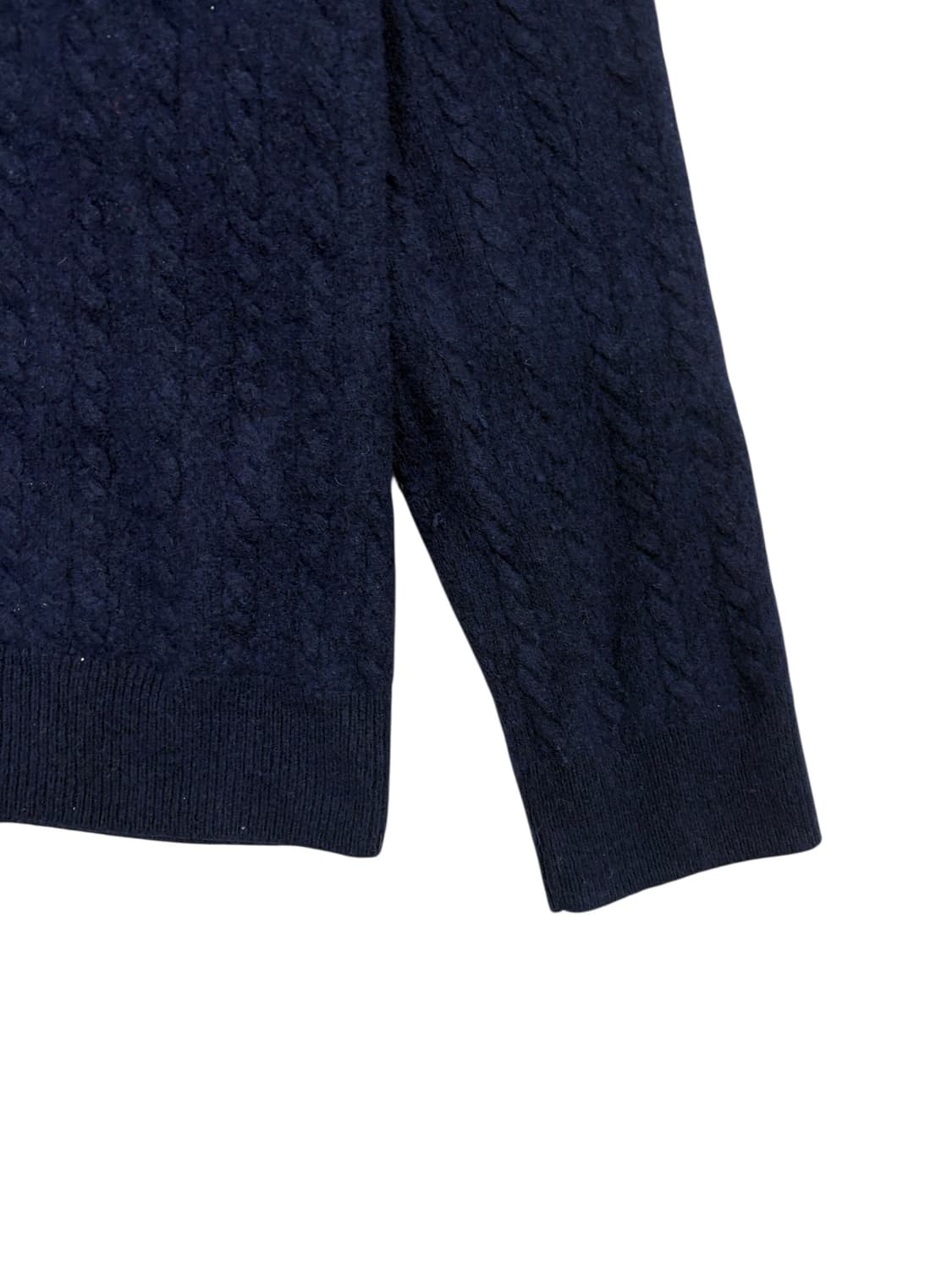 폴로 랄프로렌 네이비 니트 집업 상품이미지3