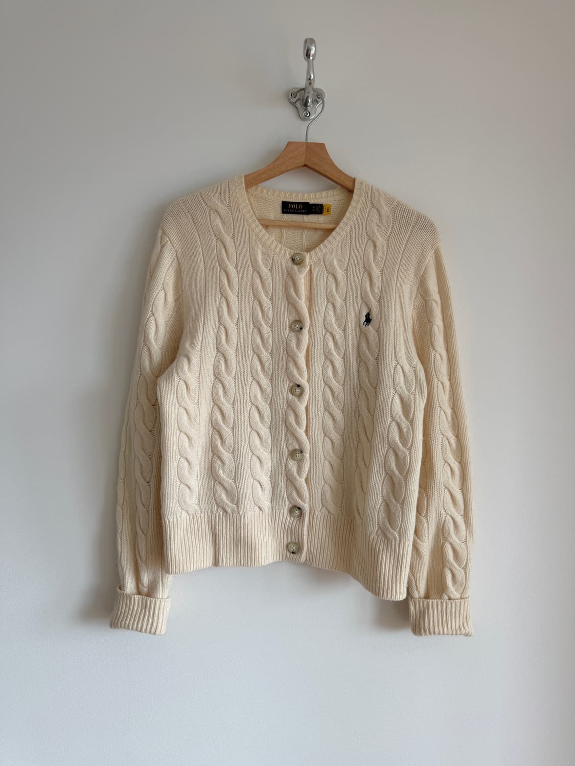 폴로 랄프로렌 울&캐시미어 가디건(큐알 인증) 상품이미지1