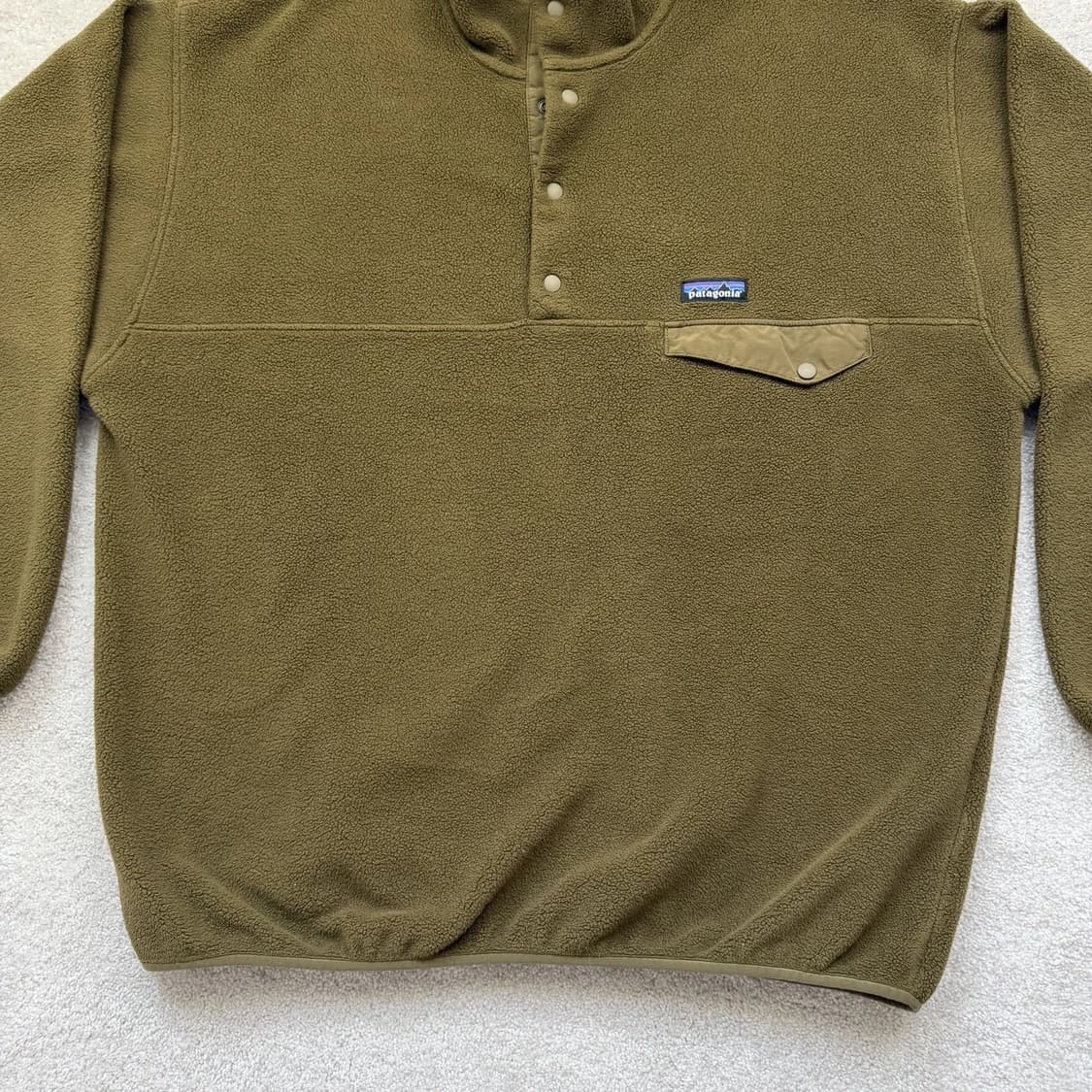 18FW 파타고니아 신칠라 스냅-T 올리브 상품이미지3