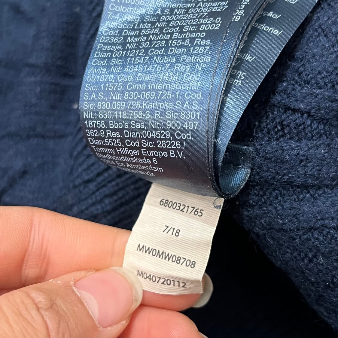 [95] 타미힐피거 니트 상품이미지4