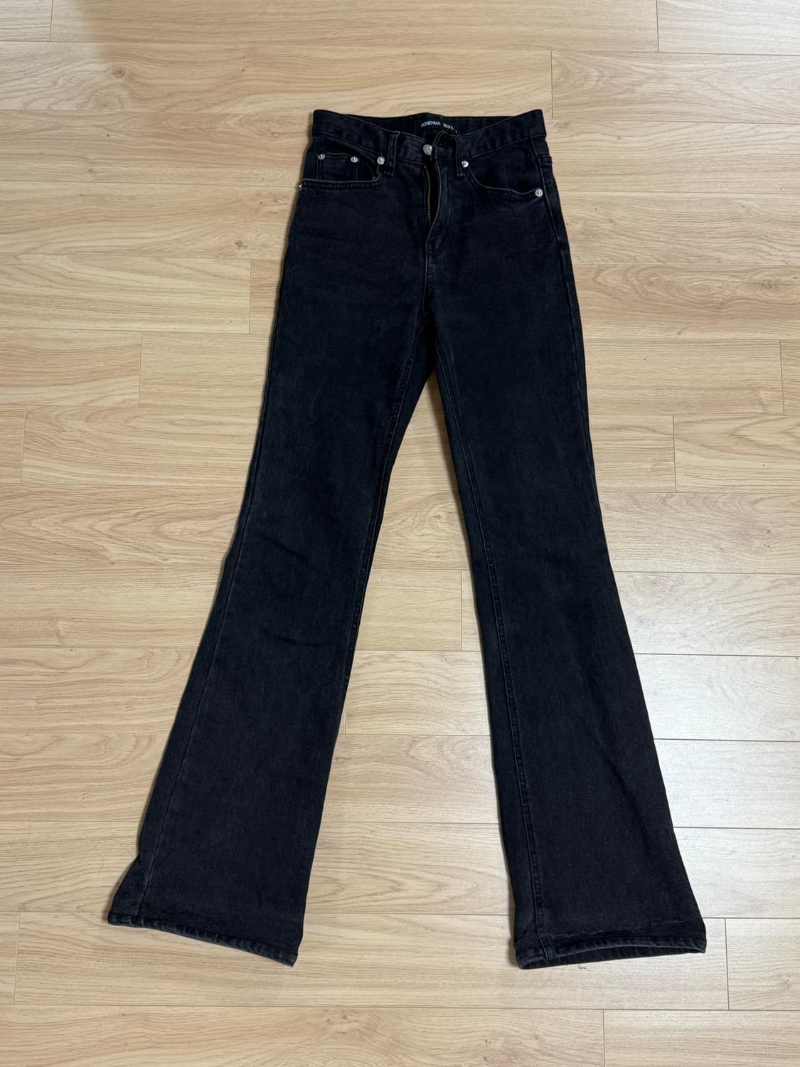 보헤미안 서울 블랙데님 부츠컷 s 상품이미지1