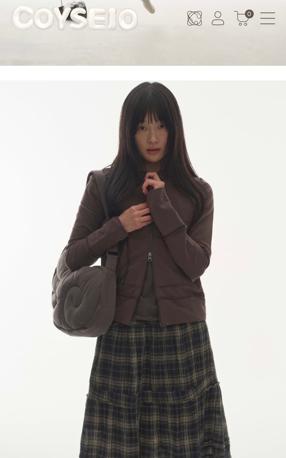 코이세이오 윙백 차콜 상품이미지3