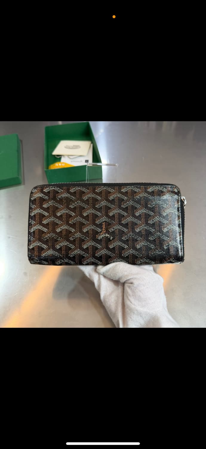 [고야드전포점] 고야드 클래식 블랙 마티뇽 GM 지퍼 장지갑 상품이미지3