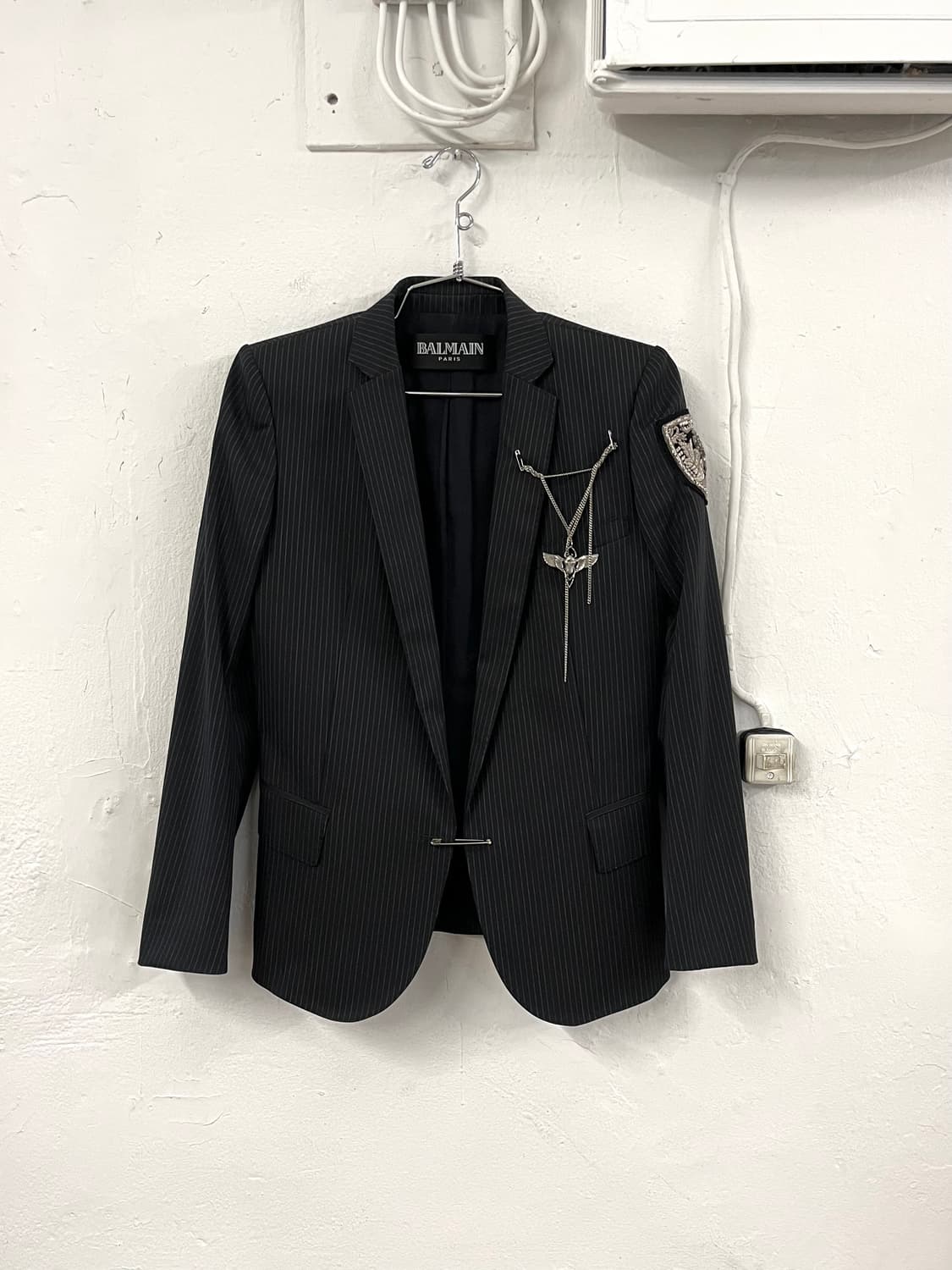 발망 2011SS 데카르넹 세이프티핀 체인 블레이저 상품이미지1