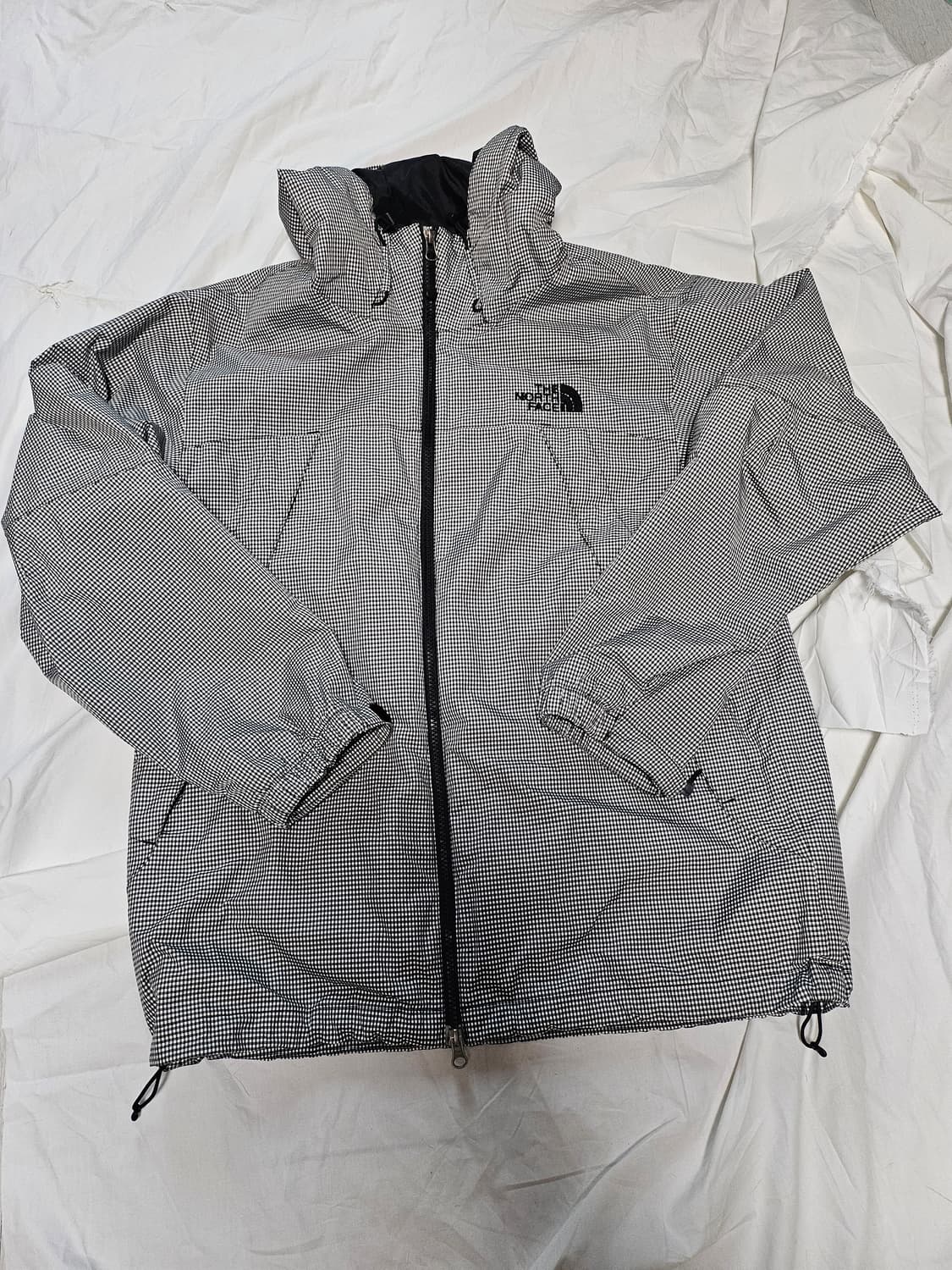 The North Face 체크패턴 바람막이 95 상품이미지1