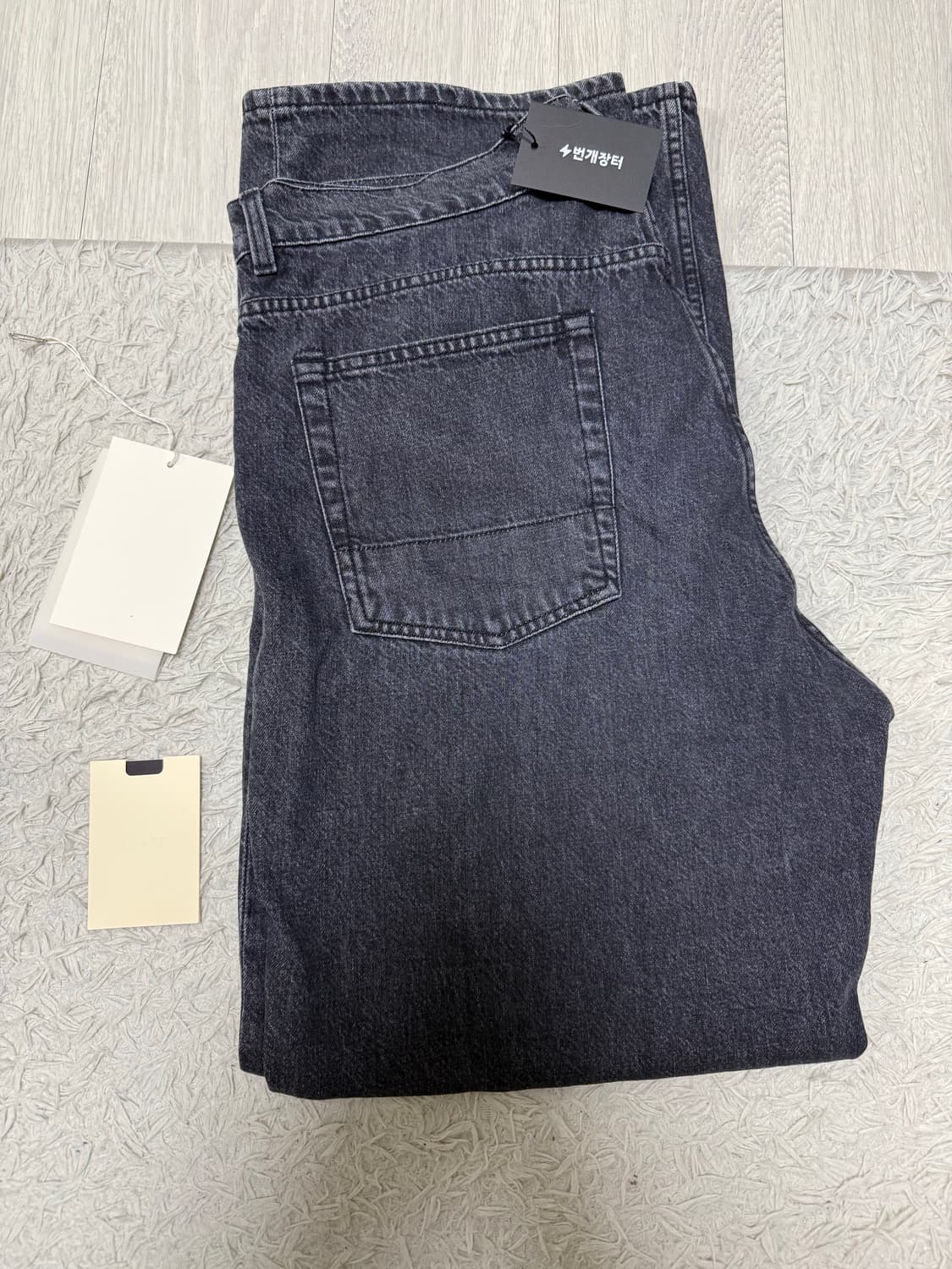 (33) 아워레가시 써드컷 슈퍼그레이 워시 데님 팬츠 상품이미지1