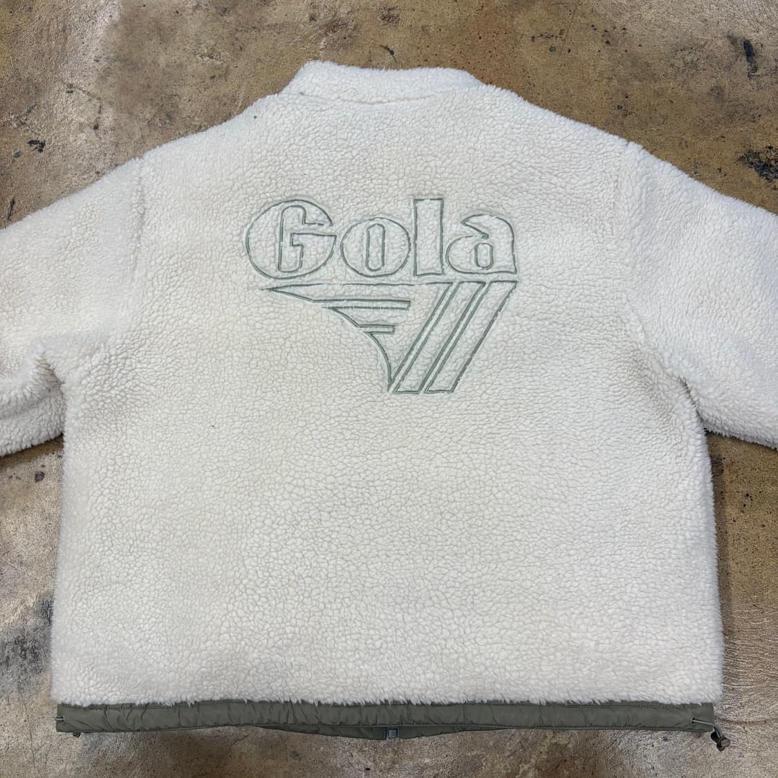 [정품/M] Gola 골라 양털 플리스 자켓 b17 상품이미지4