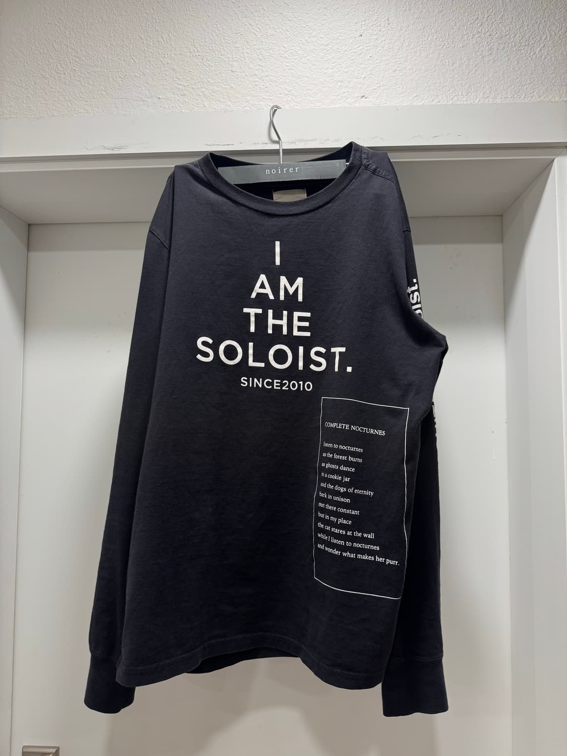 타카히로미야시타 더 솔로이스트 롱슬리브 스태프 티셔츠 (50사이즈) 상품이미지1