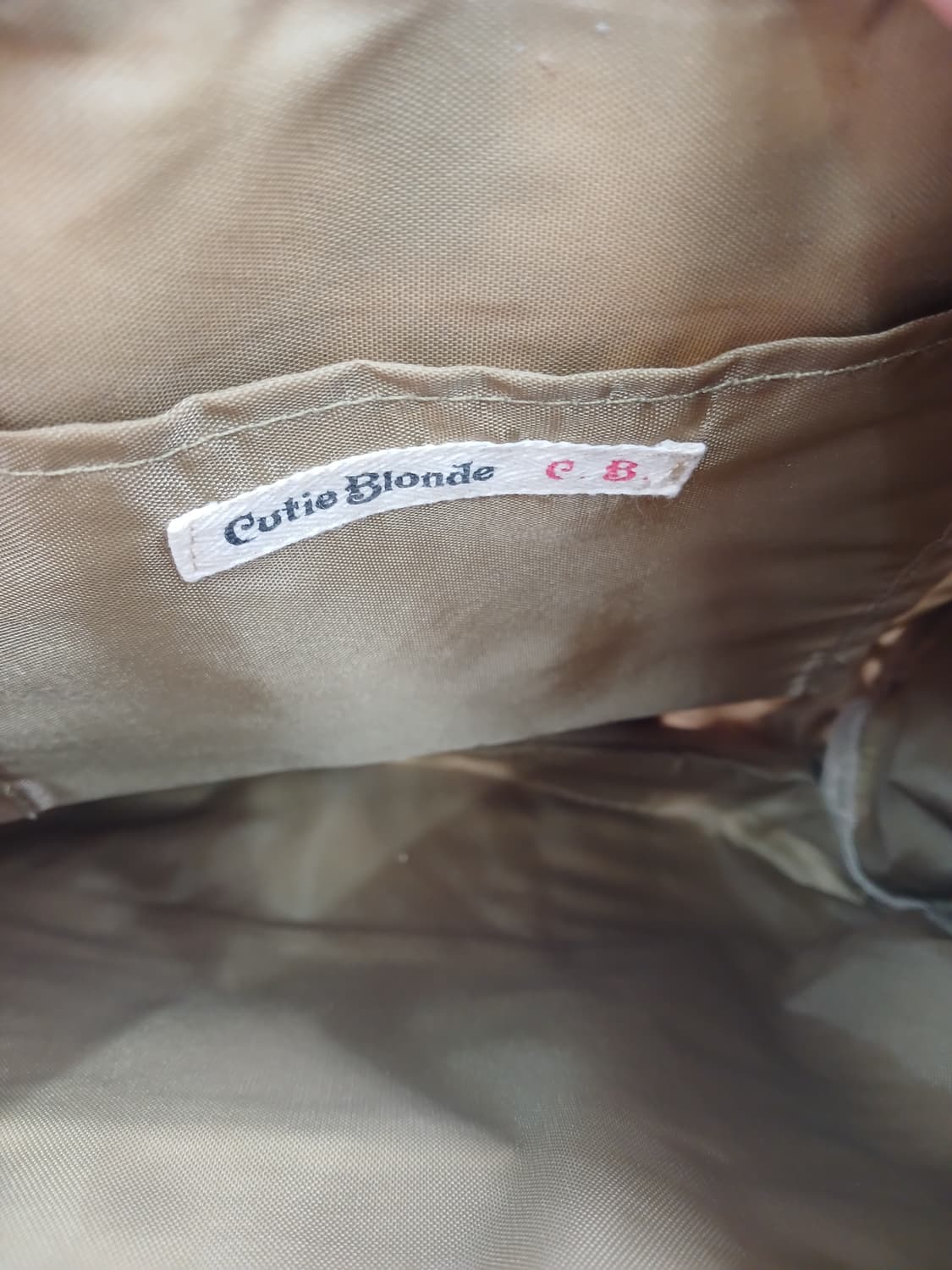 Cutie blonde 플라워 가방 상품이미지2