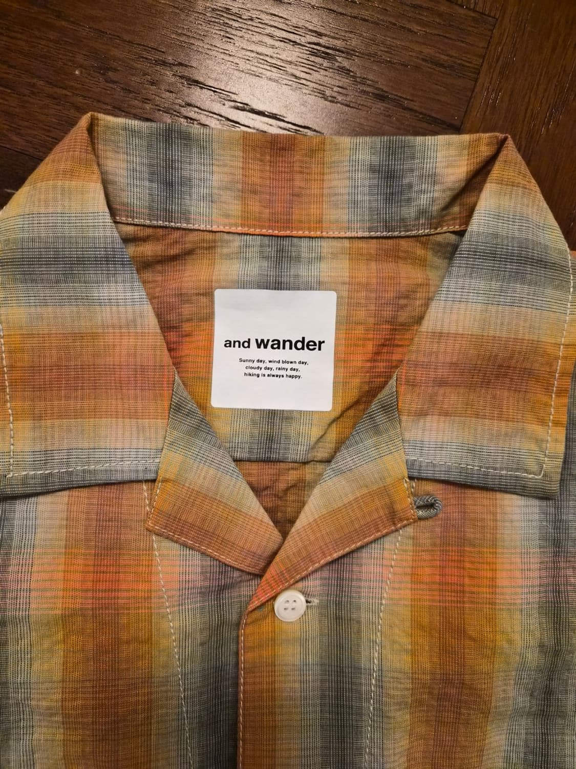 앤드원더 반팔 셔츠 xl 상품이미지2