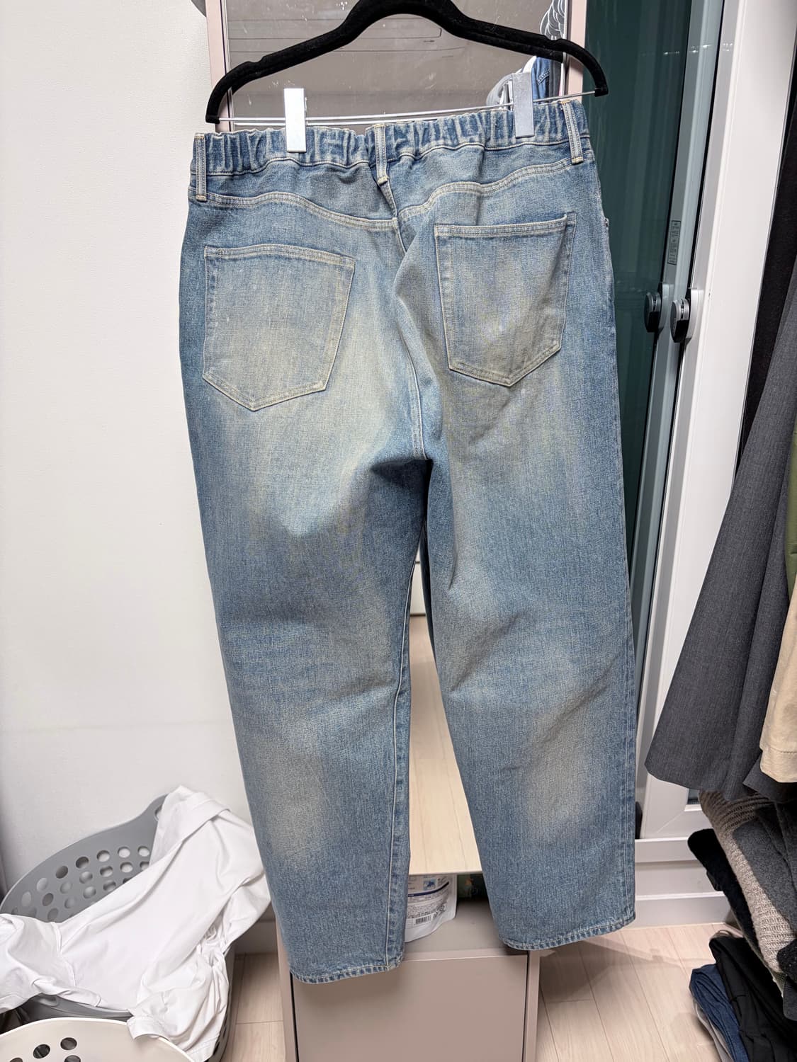 Yoko sakamoto 25fw 밴딩 데님 팬츠 3사이즈 상품이미지2