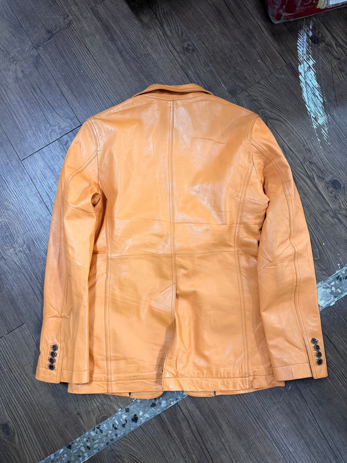 CUSTUM CULTURE 레더 블레이져 상품이미지4