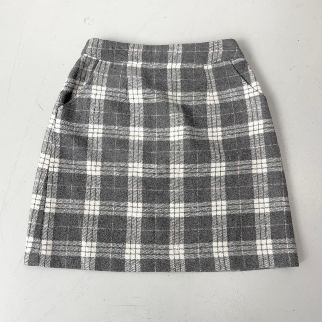 JPN 제팬 체크 스커트 치마 상품이미지2