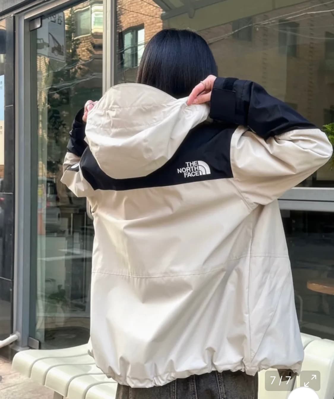 노스페이스 화이트 라벨 네오 베이든 자켓 크림 상품이미지6