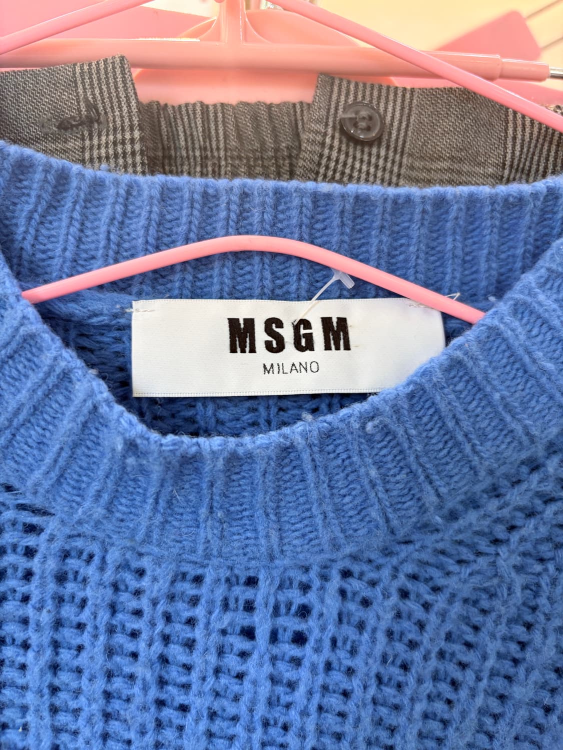 MSGM 블루 니트  상품이미지2