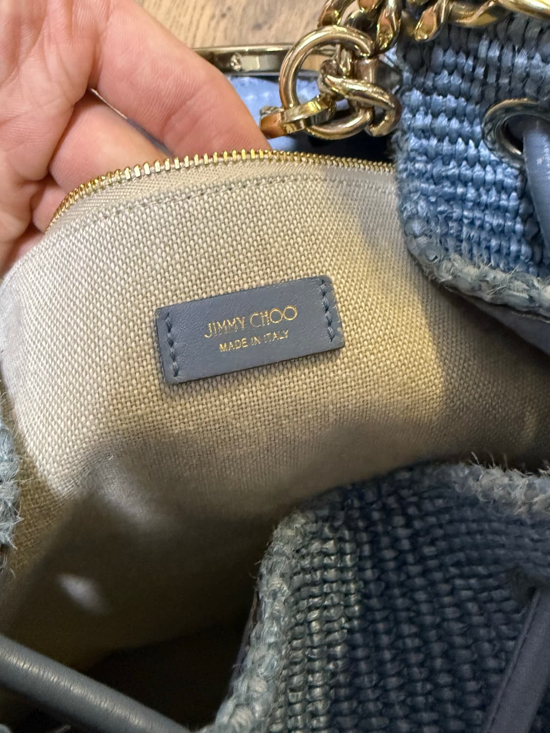 지미추 봉봉 라피아 비치 백  상품이미지3