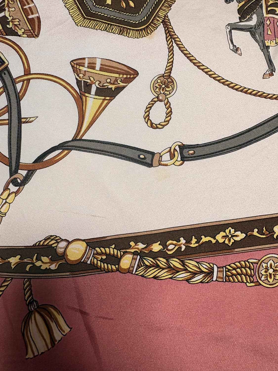 Felix Bühler 펠릭스 뷰흘러 빈티지 실크 스카프 상품이미지5