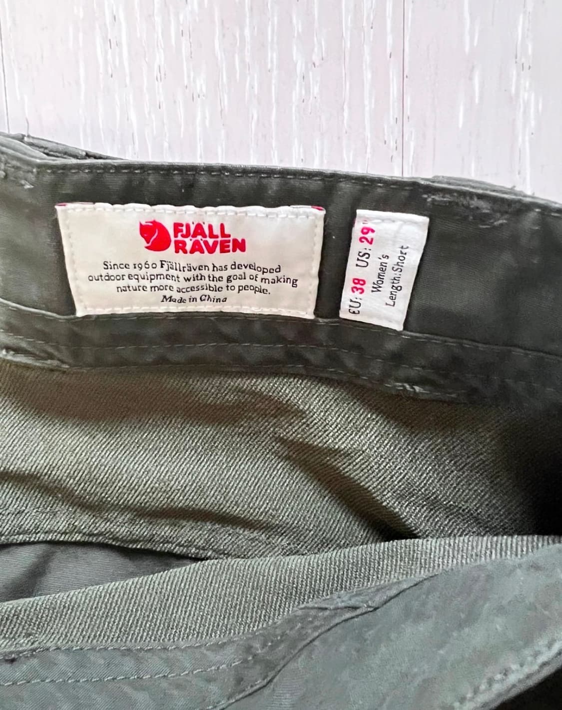 피엘라벤 라플란드 트라우져 숏 사이즈 29 상품이미지3