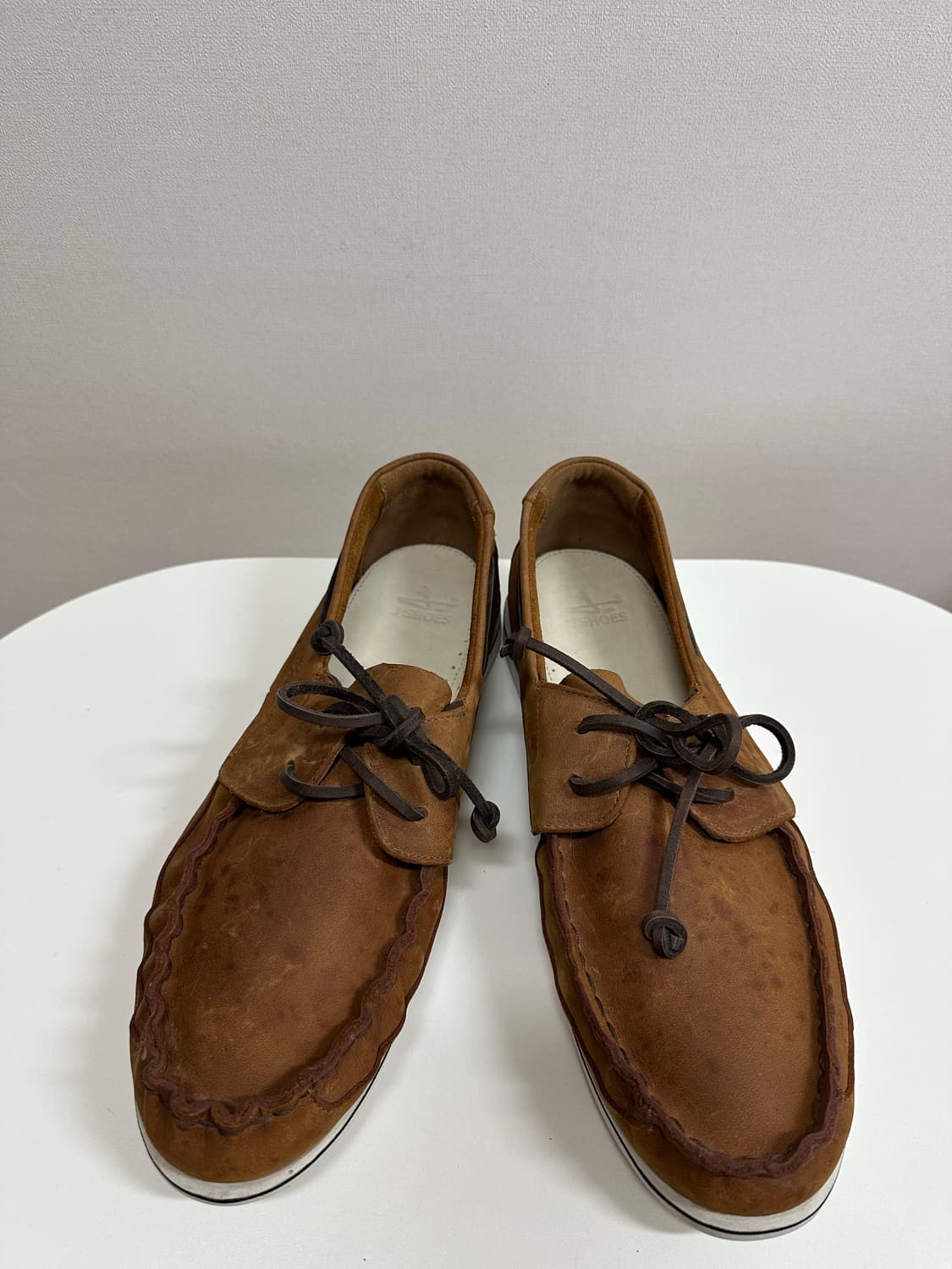 J.SHOES 제이슈즈 브라운 보트슈즈 (280mm) 상품이미지1