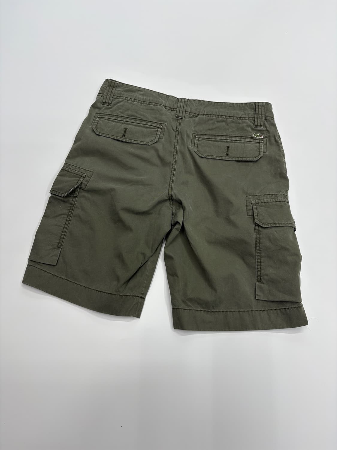 Lacoste 라코스테 빈티지 카키 카고 반바지 상품이미지2