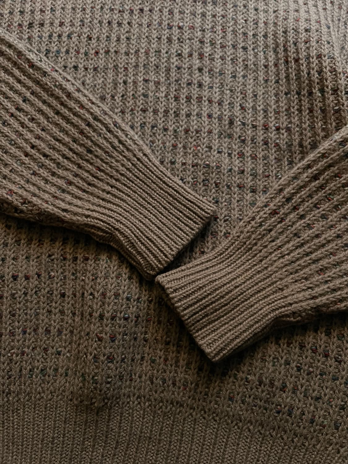 [L]70's 펜들턴 LOBO 퓨어 울 보카시 와플 니트 상품이미지5