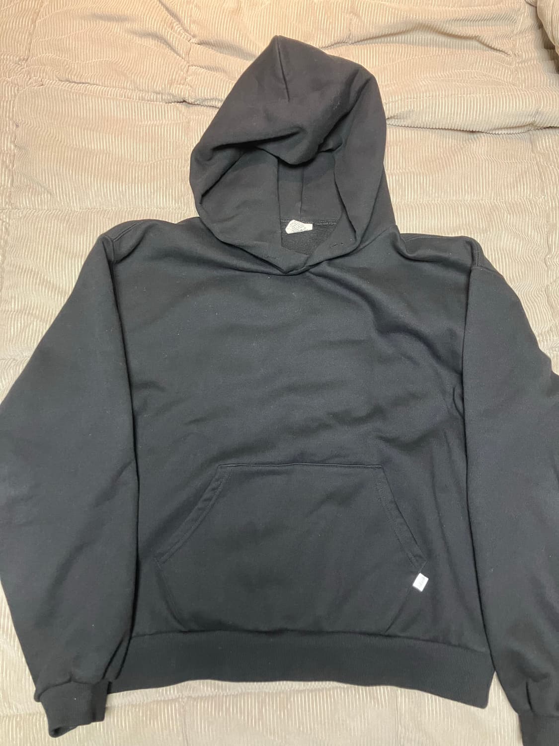 77C 오프듀티보이즈 cloud hoodie 블랙 상품이미지2