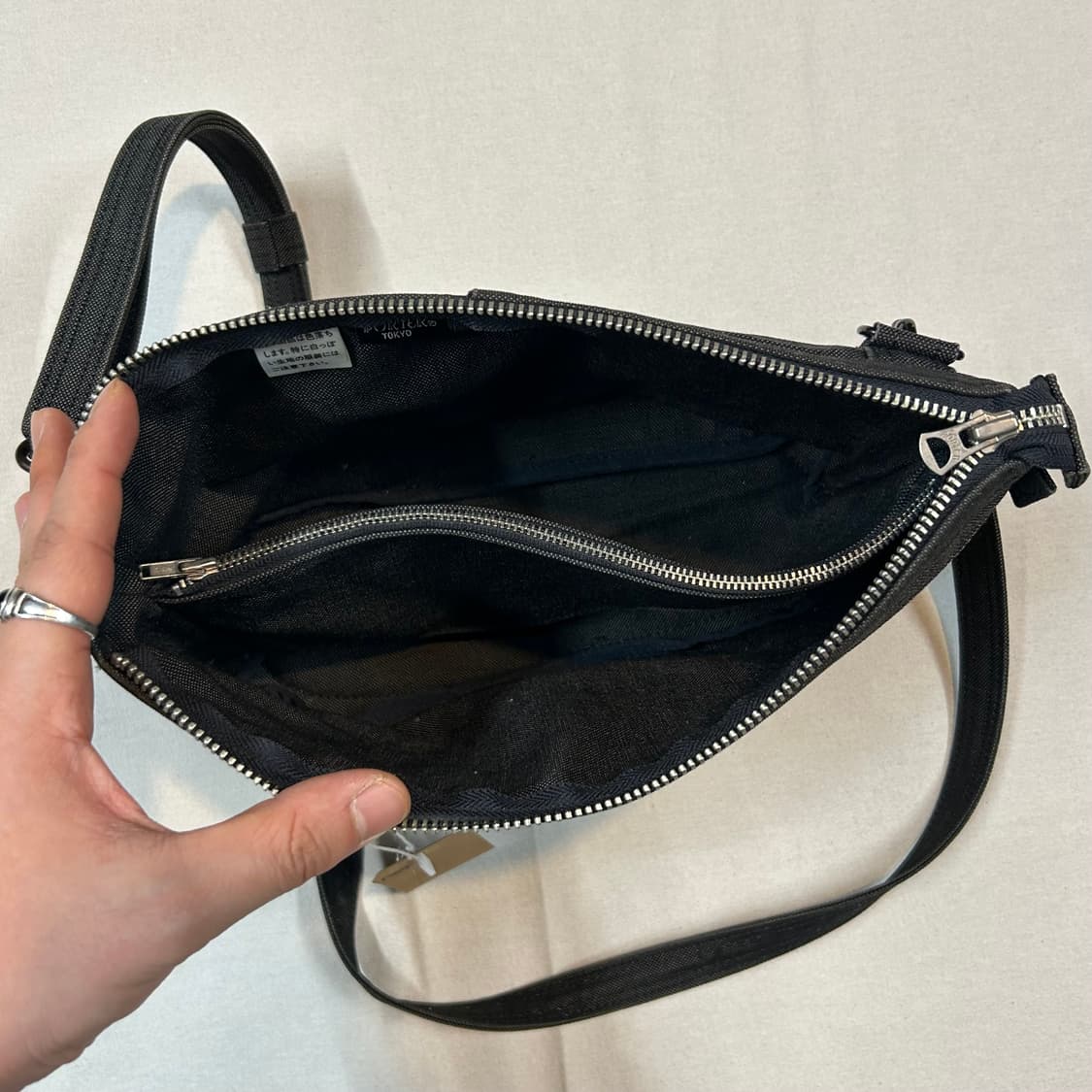 요시다 포터 스모키 데님 크로스백 숄더백 P57 상품이미지6