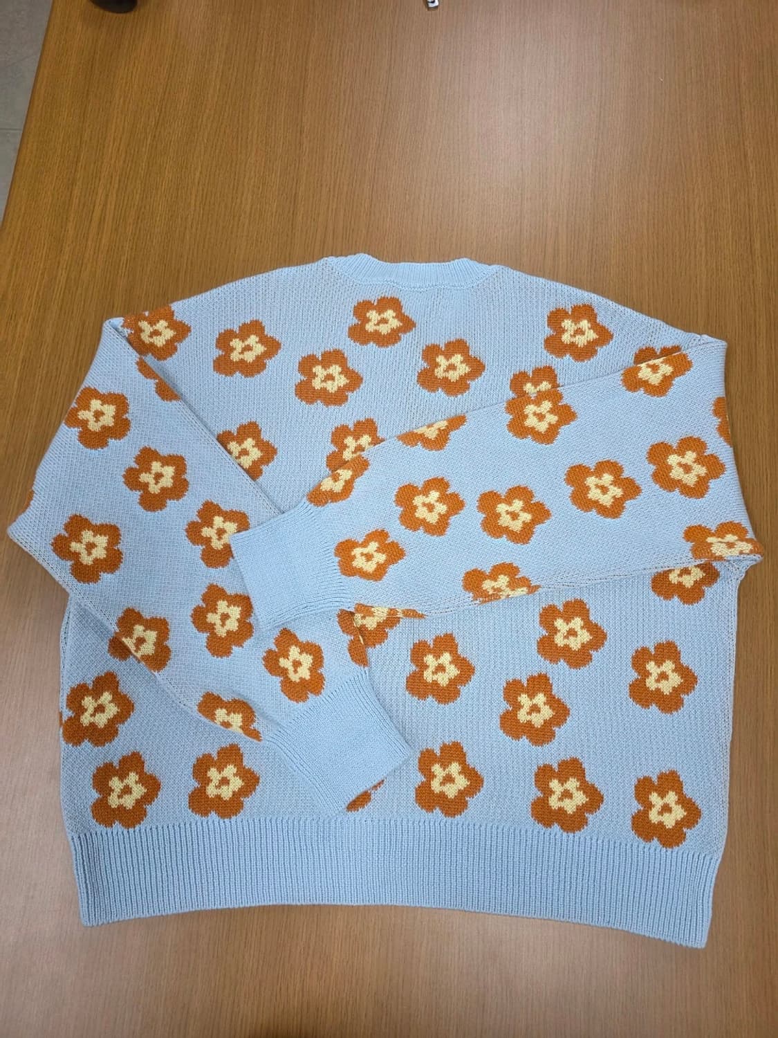 자라 그랜마코어 오버핏 플로럴 가디건 L 상품이미지7