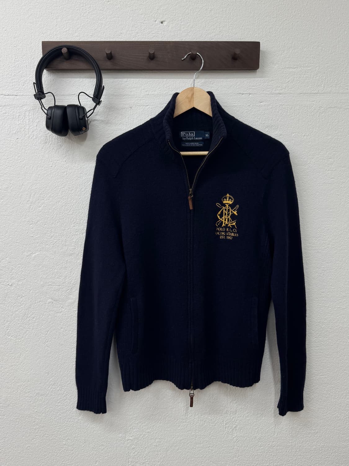 폴로 투웨이 니트집업(T38) 상품이미지1