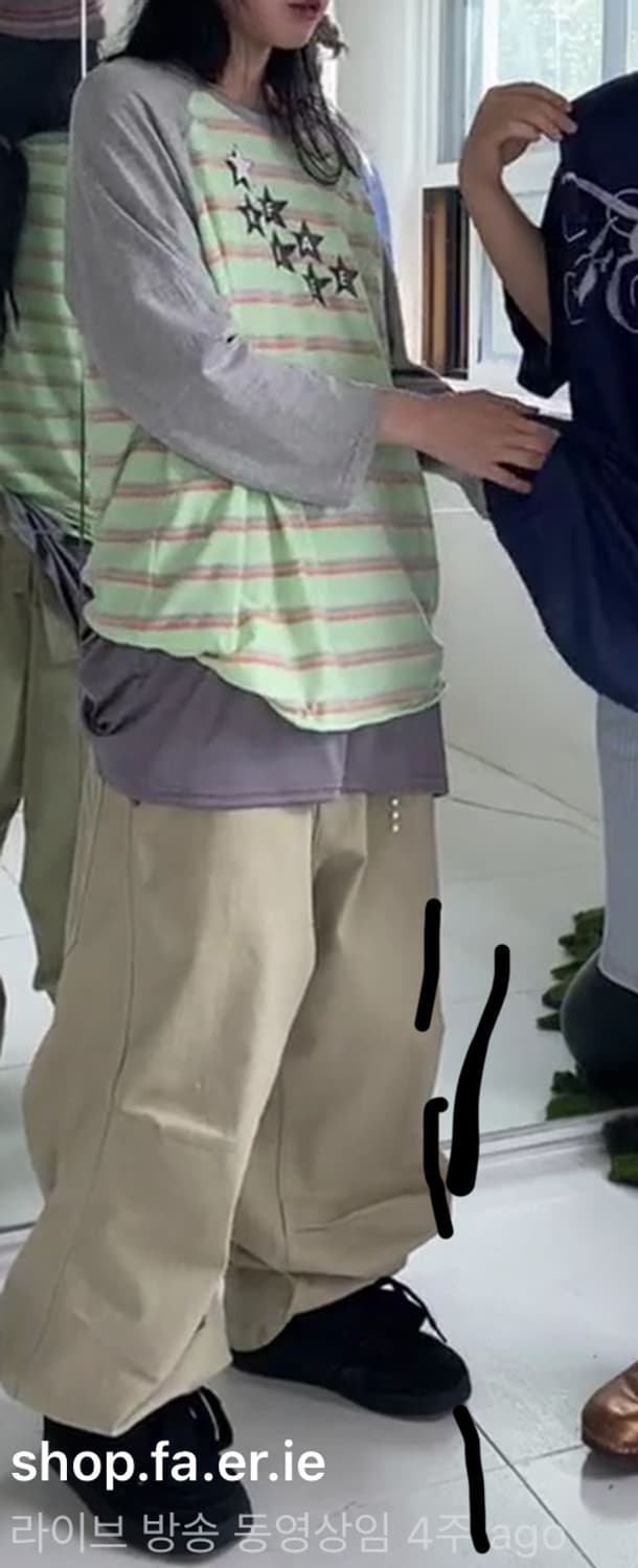 샵페어리 래글런 티셔츠 상품이미지4