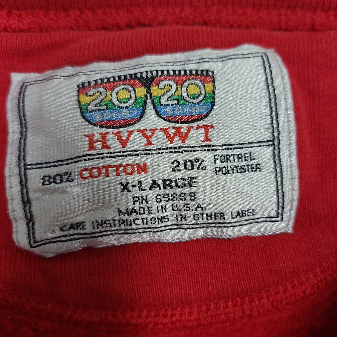 '90s 2020 HVYWT Ohio State Buckeyes 스웻셔츠 상품이미지5
